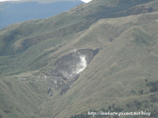 陽明山的火山口