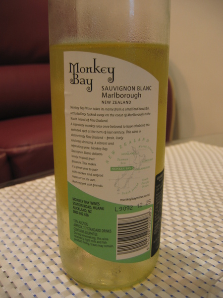 Monkey Bay Sauvignon Blanc 2008_2