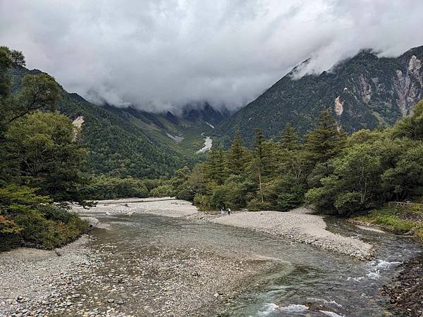 重遊上高地, 前往德澤山屋住宿