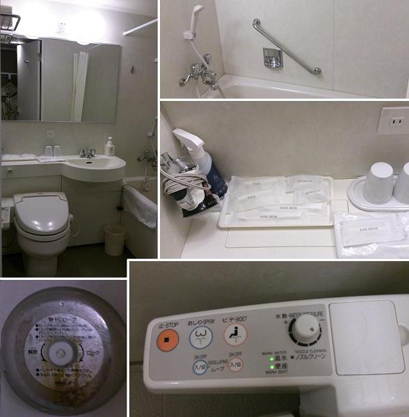[2014-04-02] バスルーム in 箕面観光ホテル