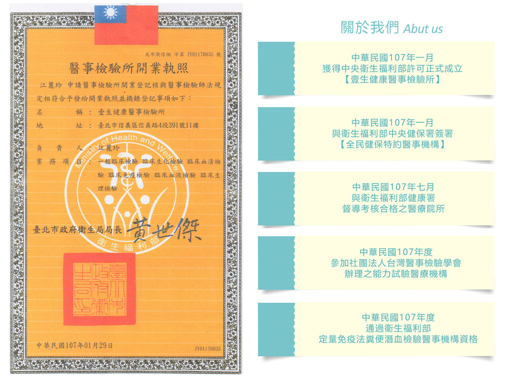 Hi 我們是壹生健康 壹生健康醫事檢驗所健康檢查 痞客邦