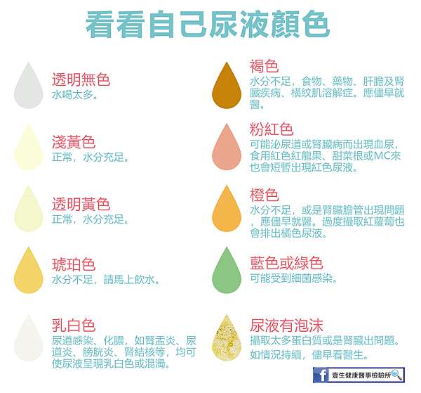 尿液顏色 壹生健康醫事檢驗所健康檢查 痞客邦