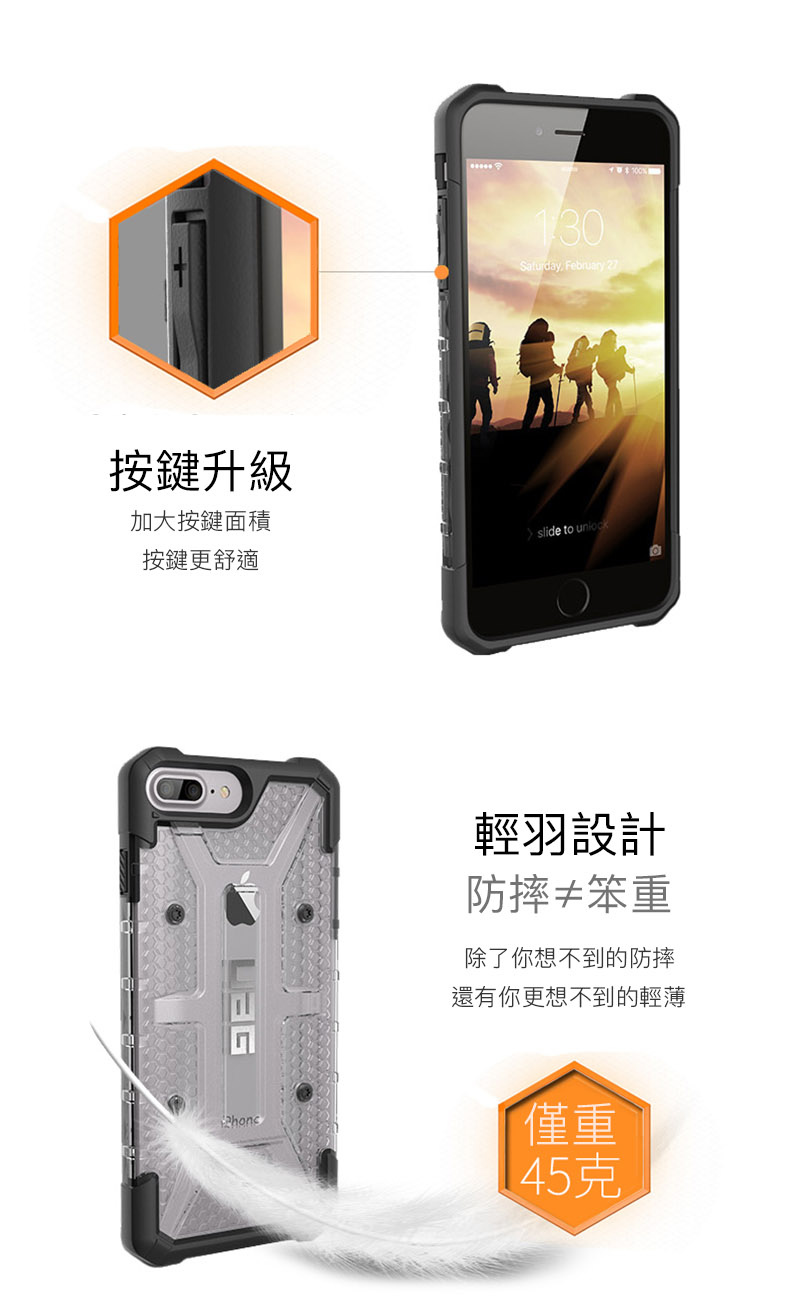 【開箱】UAG 美國城市裝甲耐衝擊保護殼 for iPhone X / 8 / 7 / 6S / 6 & Plus 系列