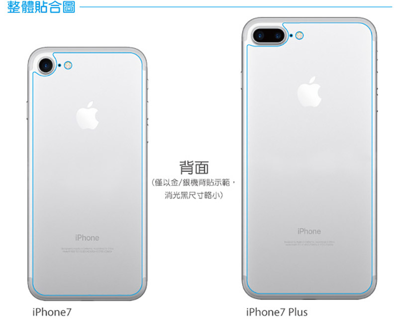蘋果瘋 hoda iPhone 7/7 Plus 「背面」疏油疏水霧面保護貼 (2片/組) 蘋果瘋 hoda iPhone 7/7 Plus 「背面」疏油疏水霧面保護貼 (2片/組)