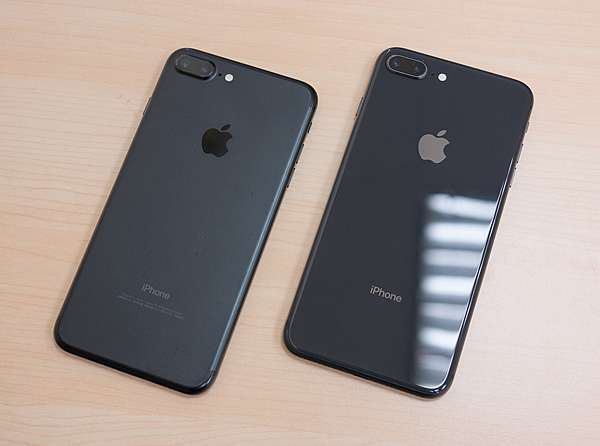 Iphone 8 Plus 太空灰開箱 Iphone 7 Plus 霧黑外觀比較 蘋天下 蘋果瘋 修機齊賈治果 痞客邦