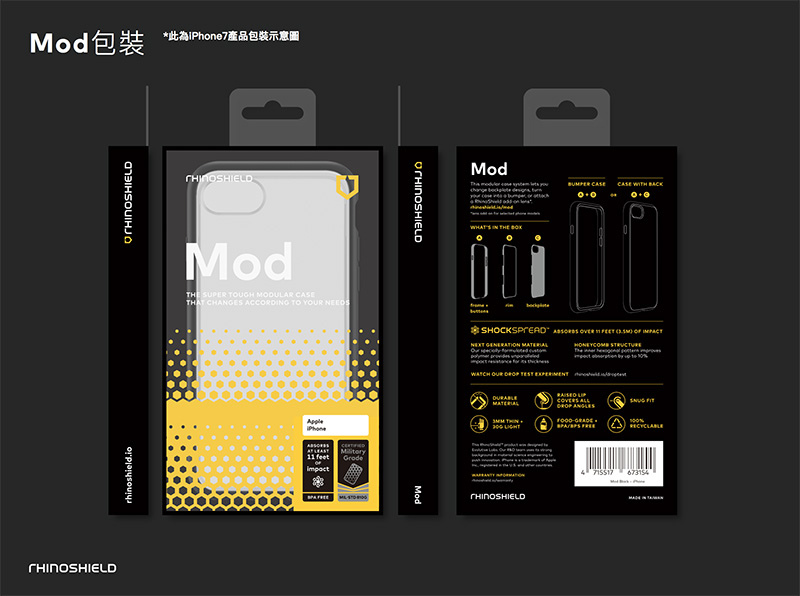 [開箱] 犀牛盾 Mod 邊框背蓋客製化兩用殼+超廣角魚眼微距鏡頭