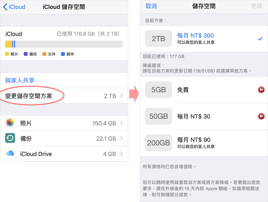 iCloud 備份教學