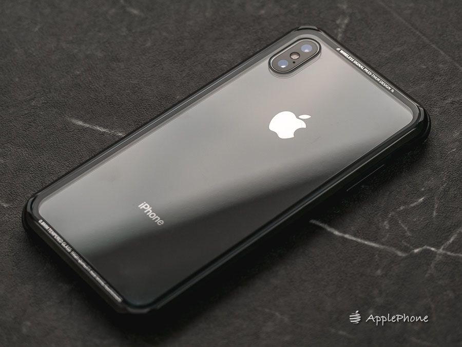 【開箱】SwitchEasy iPhone XS Max/XR/XS 全新 iGlass TPU邊框+鋁框9H玻璃背蓋保護殼