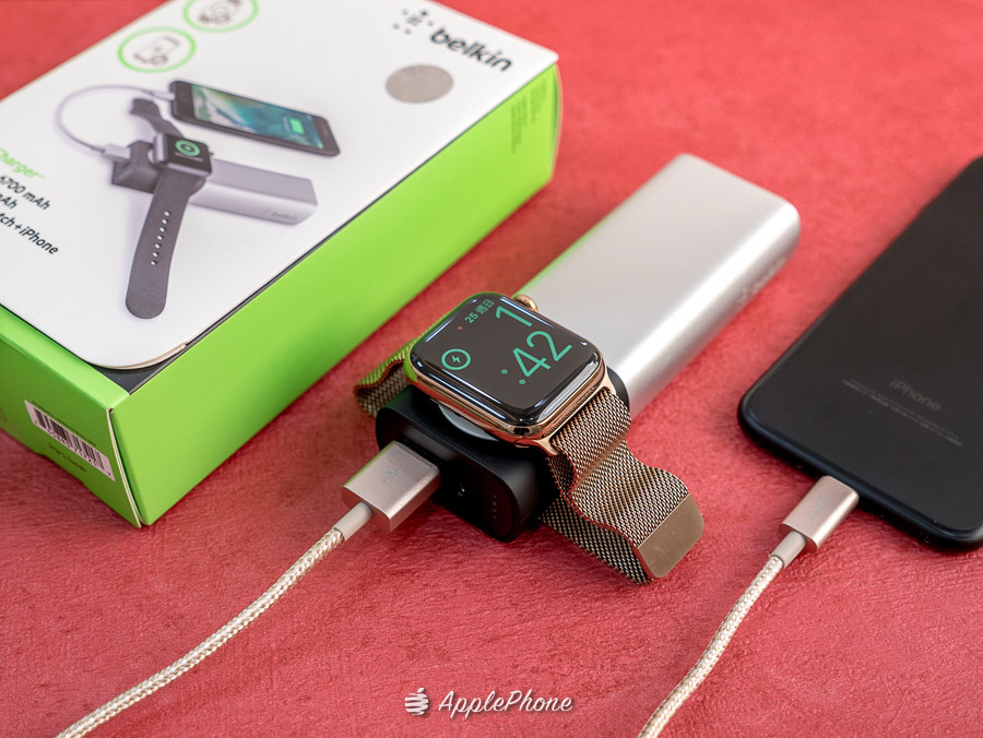 【開箱】Belkin Valet Charger Apple Watch+iPhone 6700mah 二合一行動電源