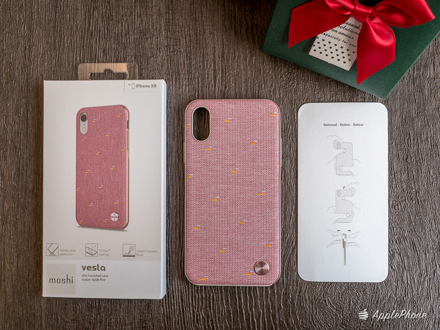 【開箱】Moshi iPhone XS Max/XR Vesta 風尚布質背蓋殼