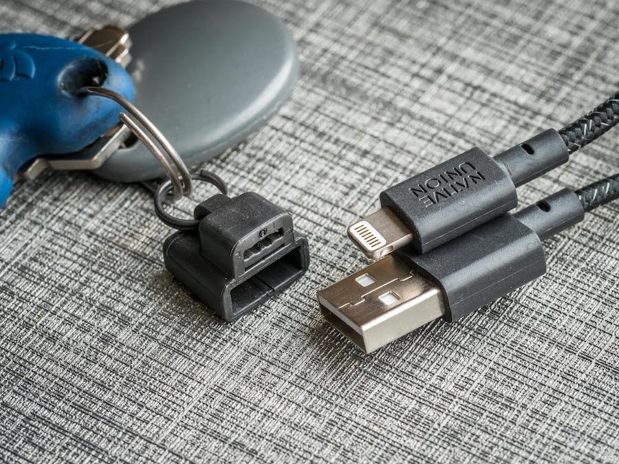 【開箱】NATIVE UNION - 高強度傳輸線鑰匙圈・ KEY Cable Lightning 對 USB-C