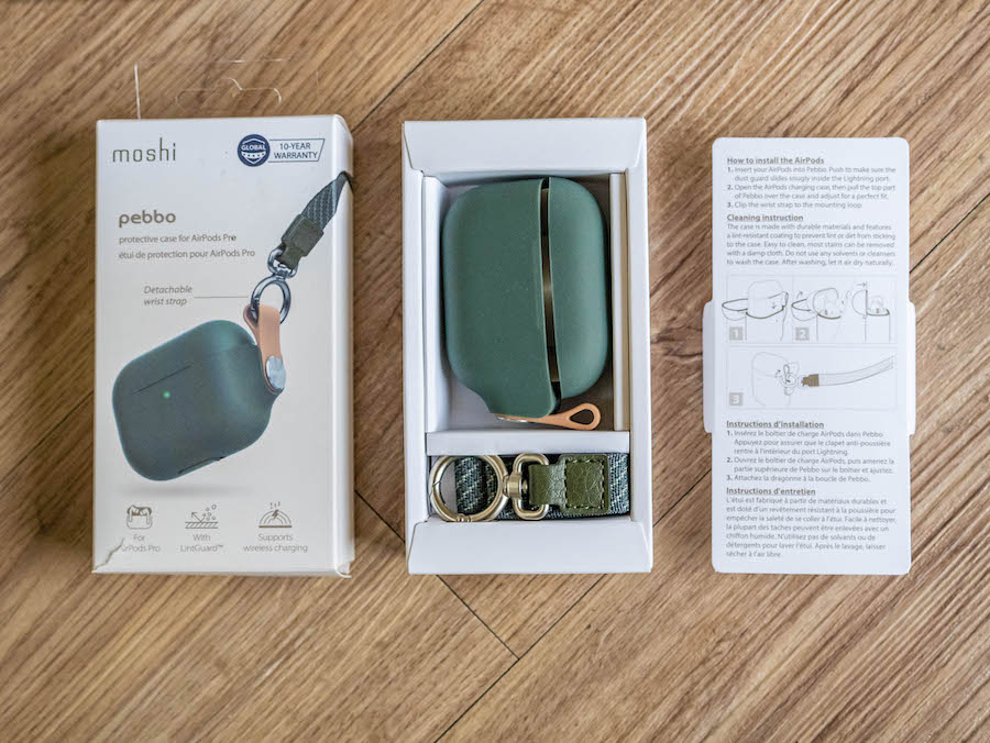 【開箱】Moshi Pebbo AirPods Pro 藍牙耳機充電盒保護套 【開箱】Moshi Pebbo AirPods Pro 藍牙耳機充電盒保護套