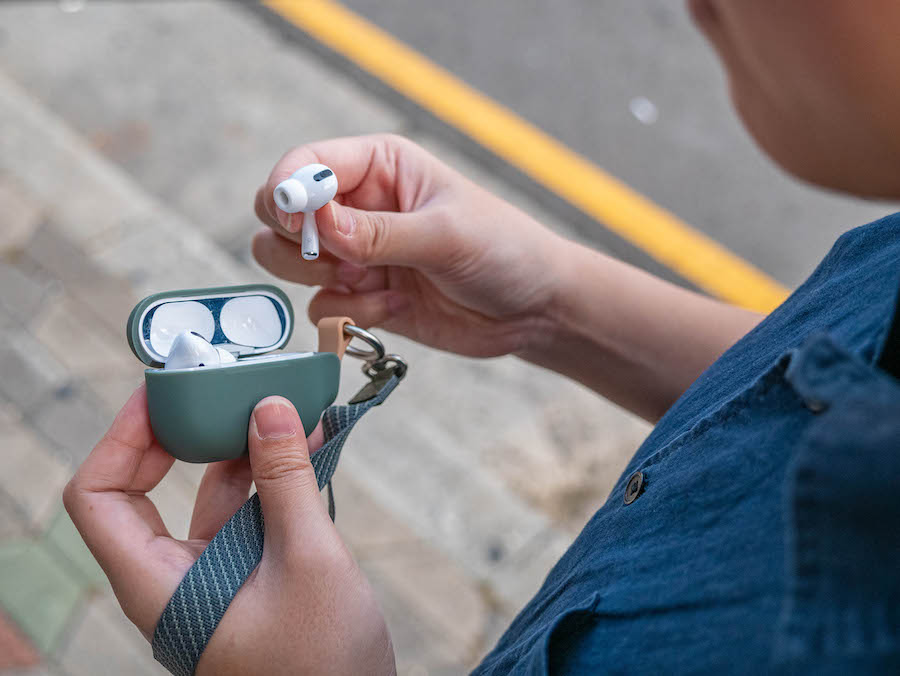 【開箱】Moshi Pebbo AirPods Pro 藍牙耳機充電盒保護套