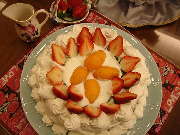 草莓鮮奶油蛋糕008