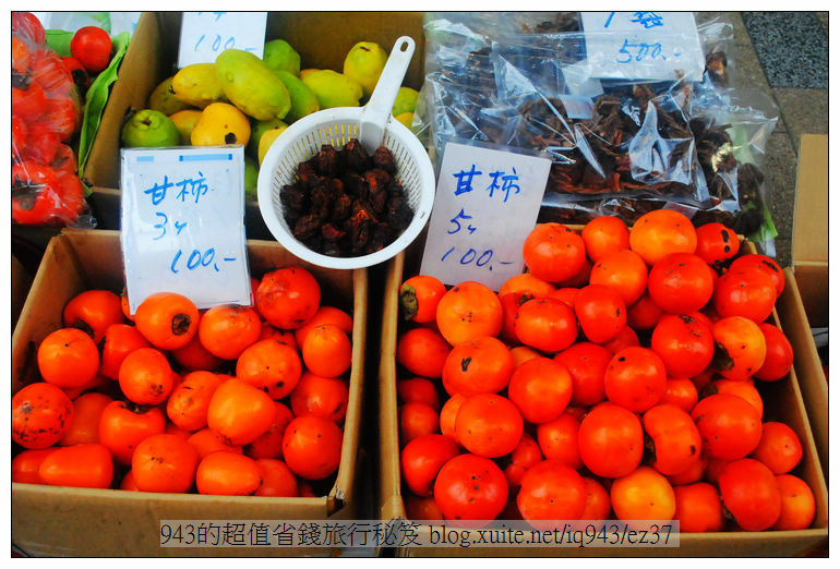 新潟 旅遊 景點 美食 本町 傳統市場 柿子