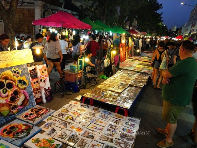 泰國 清邁 週日夜市 文創 小物 超好買 夜市血拼地圖 