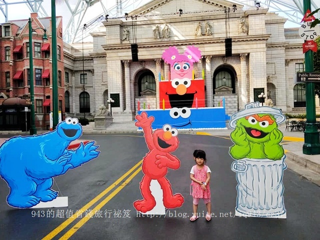 新加坡 elmo oscar 芝麻街 sesame street 環球影城 universal 名勝世界 Resorts World Sentosa 