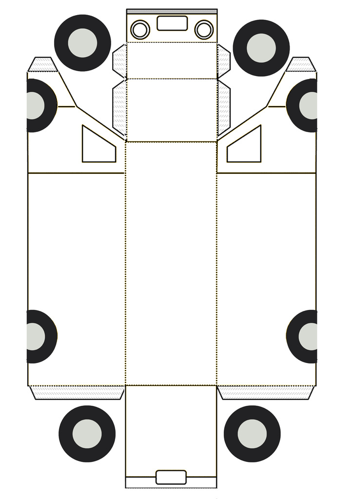 藝起玩樂diy 彩繪跑跑車 自己動手做玩具車 內有版型分享 媽咪拜mamibuy