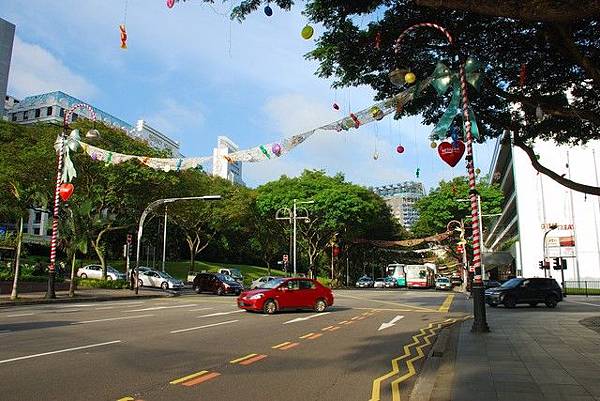 街景(白天的烏節路)