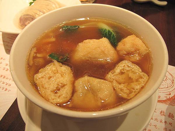 豆腐細冬粉湯