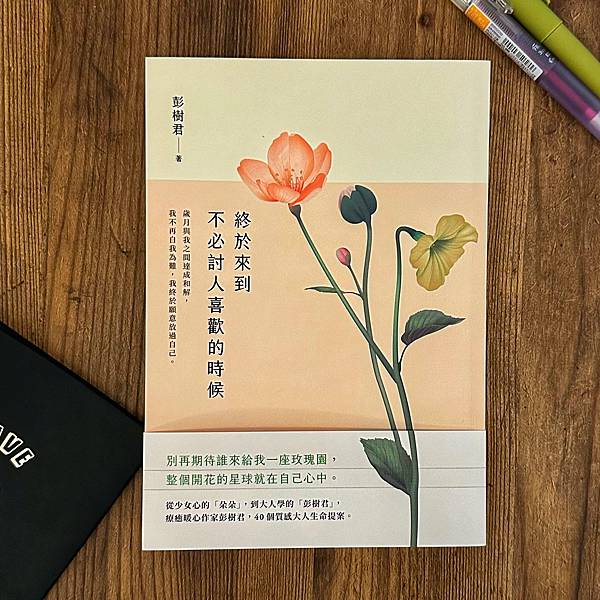 書籍推薦 ‖《終於來到不必討人喜歡的時候》———彭樹君