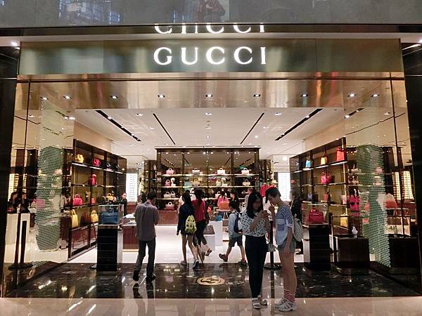 圖2 台北101 GUCCI專賣店