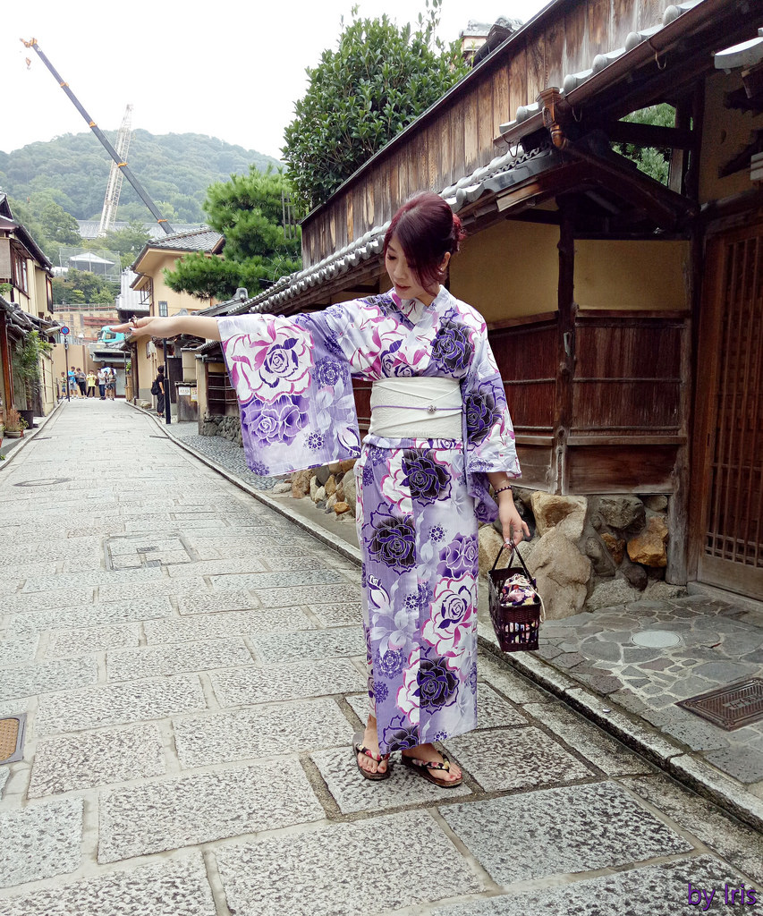 旅遊 日本京都 夢京都 高台寺店 和服租借體驗 簡單預約就能穿著和服漫步京都 艾瑞絲玩泰國 ｉｒｉｓ 泰國旅遊趣 痞客邦