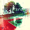 after rain..