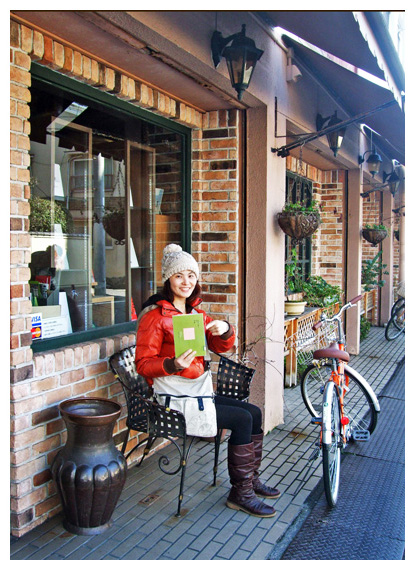 帶著惠文社出版的《從書店窗口看京都》按圖索驥來探訪