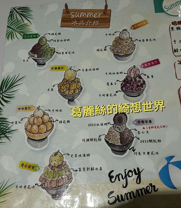高雄美食 鳳山區 冰塔 雪花冰細密 造型很吸睛 葛麗絲的綺想世界 痞客邦