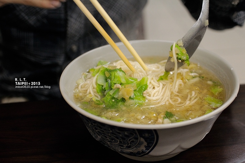 台北-大安區和平東路二段96巷12號-阿婆麵-酸菜肉絲麵 (7)