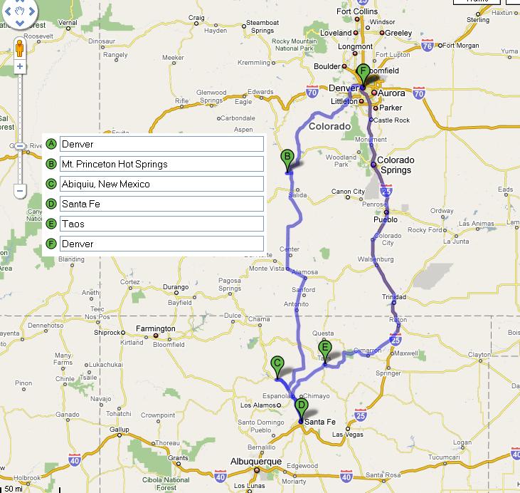 New Mexico Trip planning