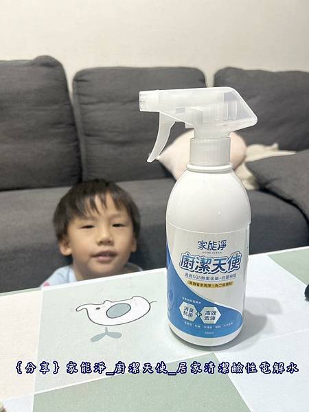 ｛分享｝家能淨_廚潔天使_居家清潔鹼性電解水_日本技術電解水