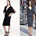 Zoe Saldana in Monique Lhuillier – Late Show With David Letterman