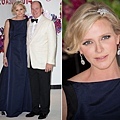 Charlene Wittstock / Princess Charlene of Monaco in Christian Dior – 66th Monaco Red Cross Ball Gala