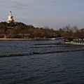 在橋上拍北海公園