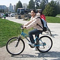 Stenley park-騎腳踏車