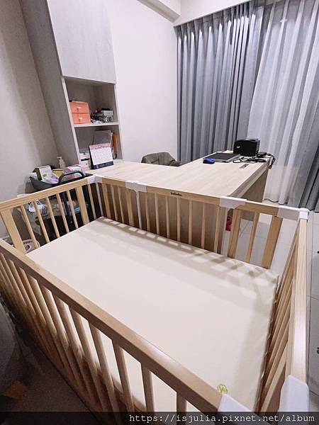 【分享】育兒好物 日本babubu七合一多功能成長型嬰兒床