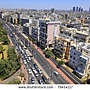 stock-photo-top-view-on-a-transport-stopper-on-one-of-seaside-streets-of-tel-aviv-israel-79414117