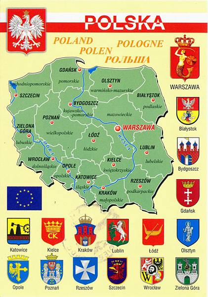 POLAND - map