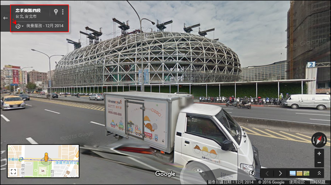 Google地圖中的歷史街景 Google地圖中的歷史街景
