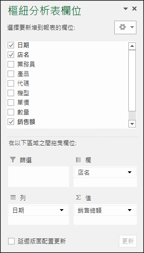 Excel-樞紐分析報表格式變化練習 Excel-樞紐分析報表格式變化練習