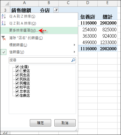 Excel-樞紐分析報表格式變化練習