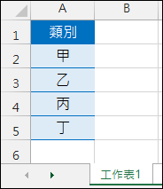 Excel-不重覆的排列組合(公式,樞紐分析表