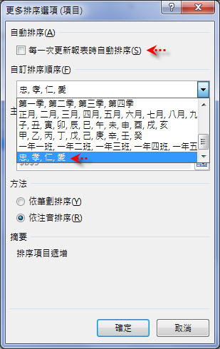 Excel-不重覆的排列組合(公式,樞紐分析表 Excel-不重覆的排列組合(公式,樞紐分析表