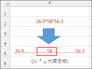 Excel-依分隔符號取出數字來運算(SUBSTITUTE,LEFT,MID,RIGHT)