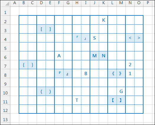 Excel-多個儲存格為一組來顯示特定格式(OFFSET,COUNTIF,設定格式化的條件) Excel-多個儲存格為一組來顯示特定格式(OFFSET,COUNTIF,設定格式化的條件)