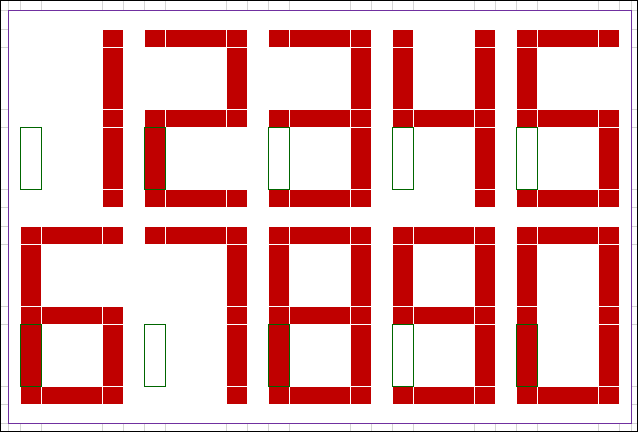 Excel-製作數位顯示的數字(設定格式化的條件)