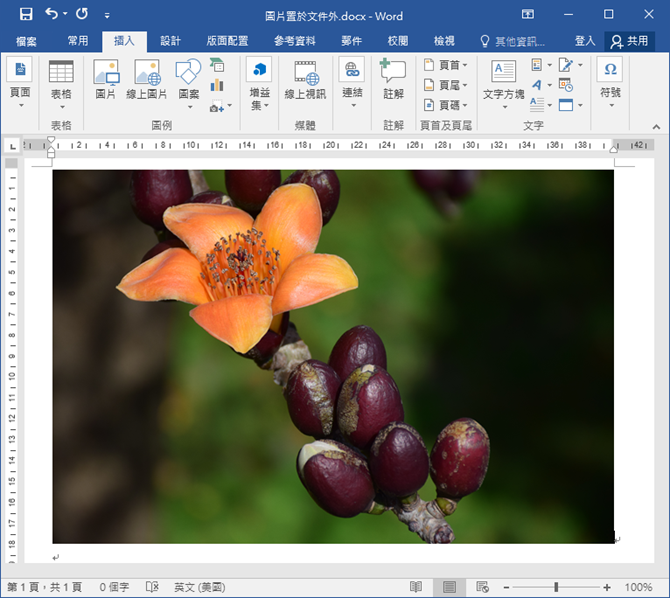 Word-將圖片不儲存於於文件中 Word-將圖片不儲存於於文件中