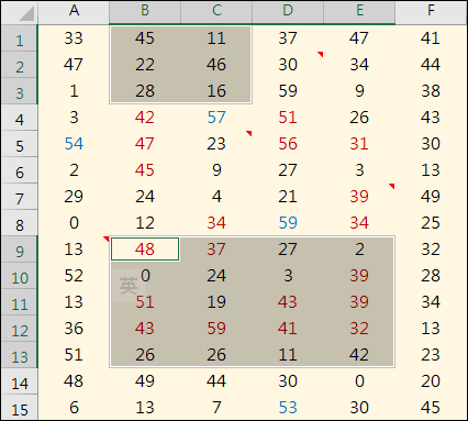 Excel-搜尋特殊的目標 Excel-搜尋特殊的目標